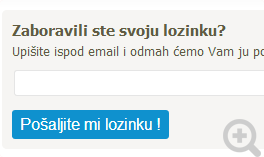 Povrat izgubljene lozinke