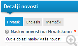 Unos novosti