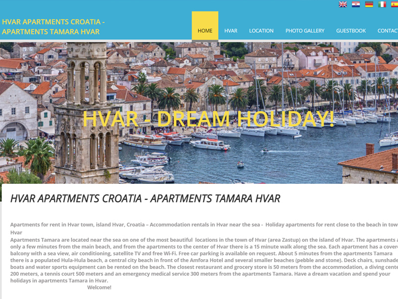 Hvar Apartments Croatia