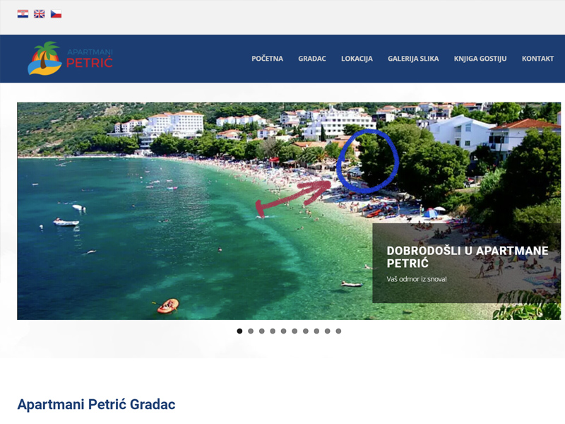 Apartmani Petrić Gradac