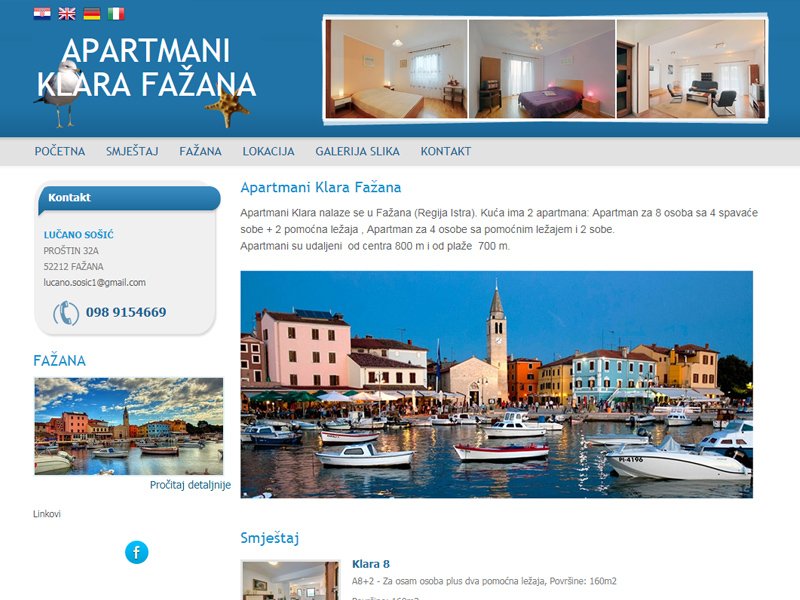 Apartmani Klara Fažana
