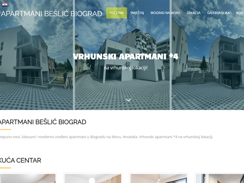 Apartmani Bešlić Biograd na Moru