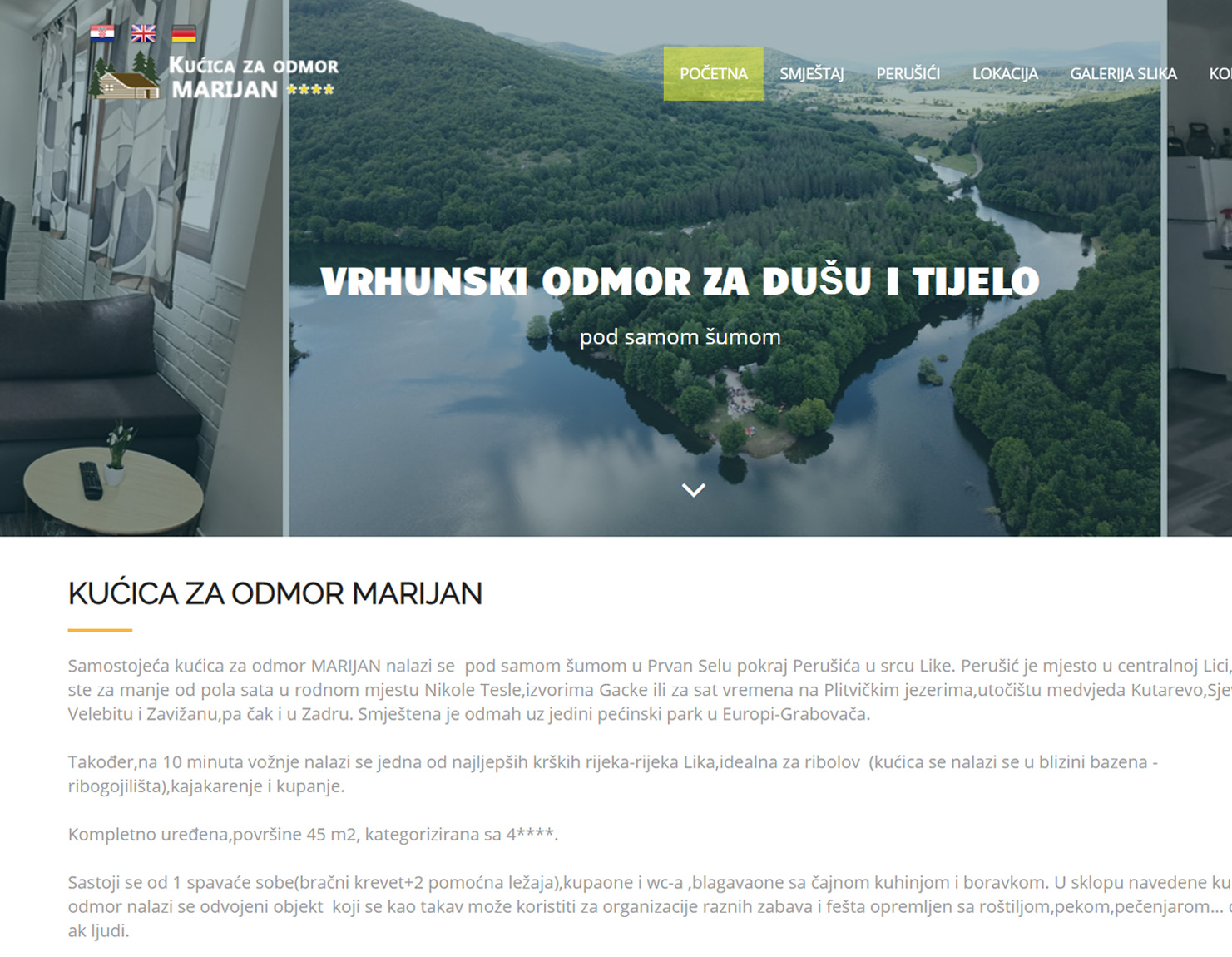 Kućica za odmor Marijan