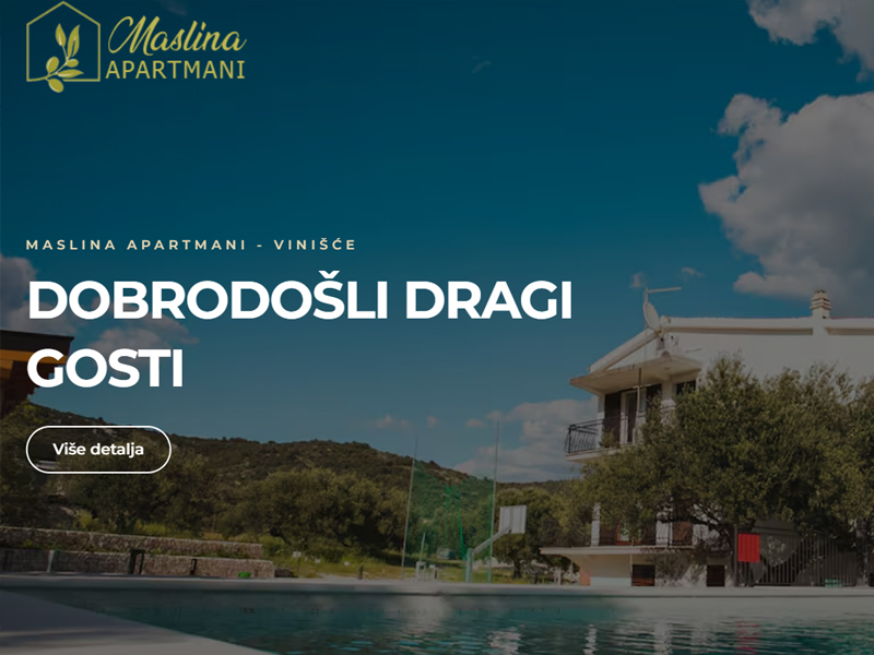 Apartmani Maslina Vinišće