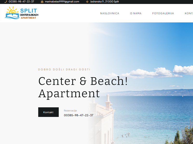 SPLIT CENTER & BEACH APARTMENT